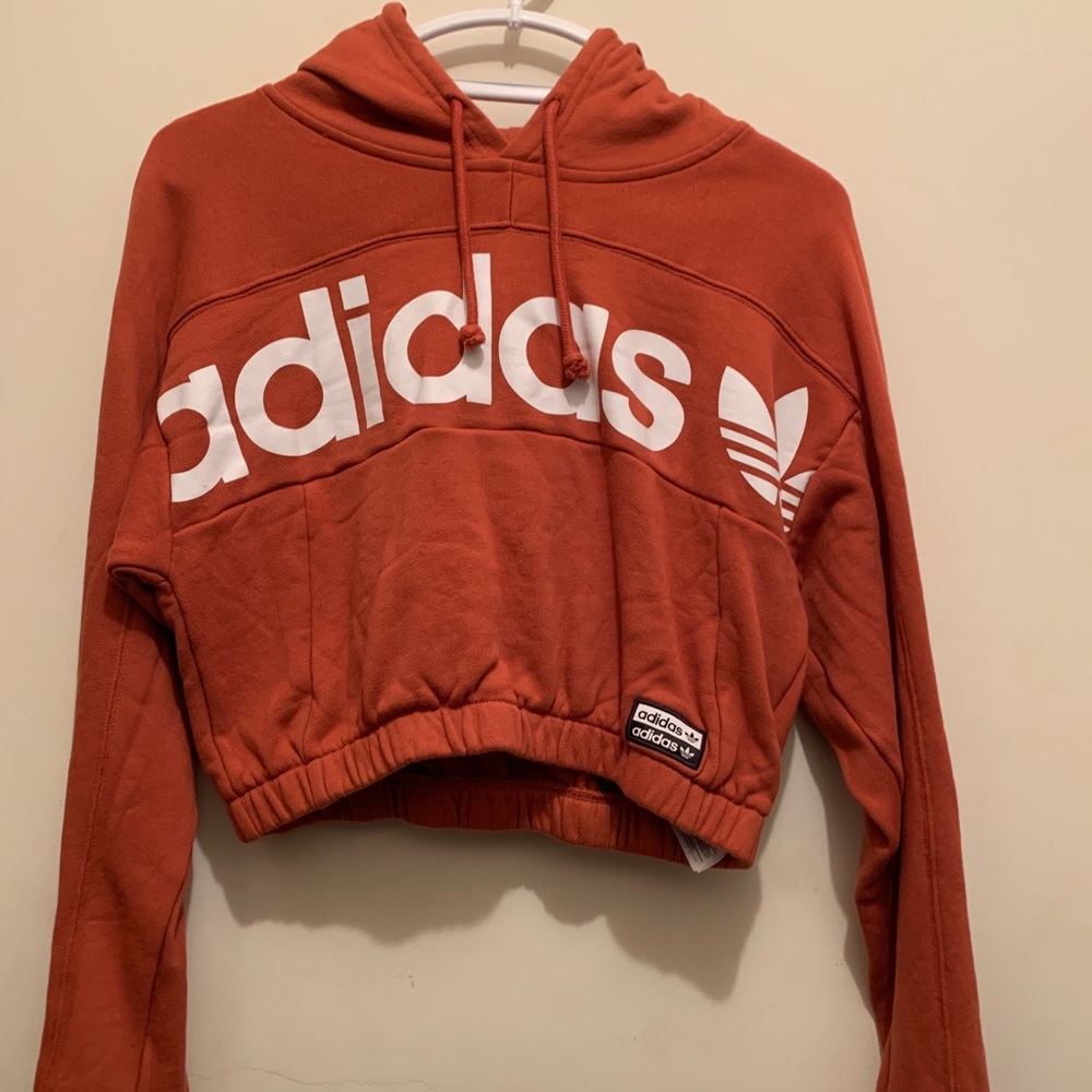 Adidas cropped hoodie